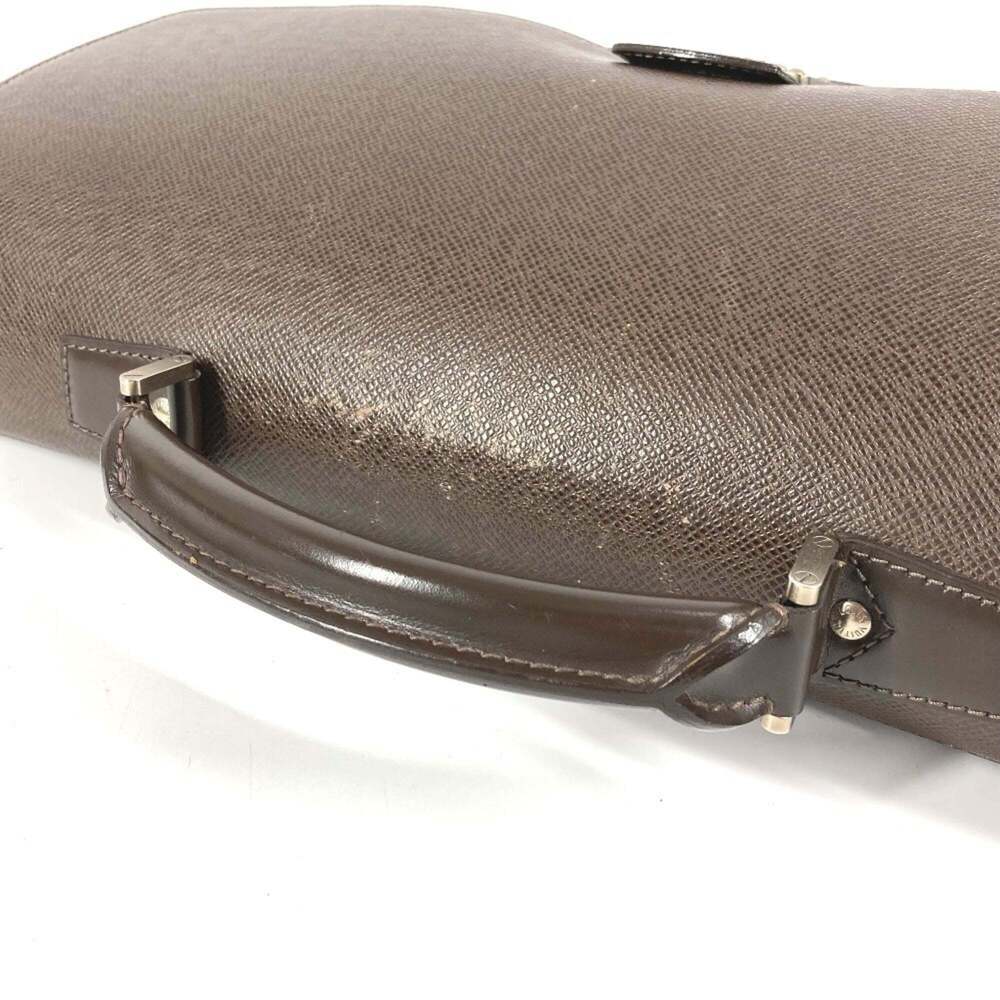 LOUIS VUITTON Brown Leather Tote Bag - Picture 8 of 16